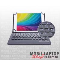Alcor univerzális tablet tok Bluetooth 3.0 billentyűzettel 7/8" fekete, Android/iOS kompatib BT-080