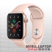 Apple Watch S5 40mm arany alumínium rózsaszín sportszíjjal ( MWV72FD/A )