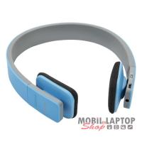 Astrum kék Bluetooth 4.0 sztereó fejhallgató mikrofonnal HT240 PRÉMIUM KATEGÓRIA