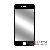 Astrum PG360 Apple iPhone 6 fémkeretes üvegfólia fekete 9H 0.33MM peremmel