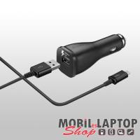 Autós töltő Samsung Micro USB 2000mAh gyorstöltő fekete ( EP-LN915U / ECB-DU4EBE )