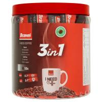 Bravos 3 az 1-ben dobozos 50 db-os instant kávé csomag