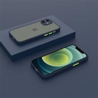 Cellect CEL-MATT-IPH1254-BLG iPhone 12 Mini kék-zöld műanyag tok