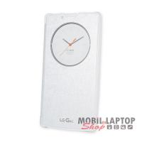 Flippes tok LG H525 G4c / H500 Magna Quick Window cover fehér oldalra nyíló