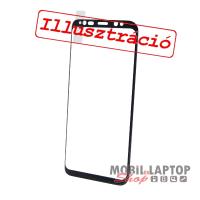 Fólia Apple iPhone 6 / 6S 4,7" 3D szilikon szélű fekete kerettel ÜVEG xPROTECTOR