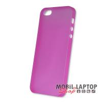 Kemény hátlap Apple iPhone 5 / 5S / SE vékony rózsaszín