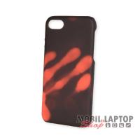 Kemény hátlap Apple iPhone 7 / 8 / SE 2020 ( 4,7" ) hőre színváltó fekete-piros