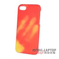 Kemény hátlap Apple iPhone 7 / 8 / SE 2020 ( 4,7" ) hőre színváltó piros-sárga