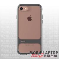 Kemény hátlap Apple iPhone 7 / 8 / SE 2020 ( 4,7" ) ütésálló szürke-rózsaszín-átlátszó GEAR4 Soho