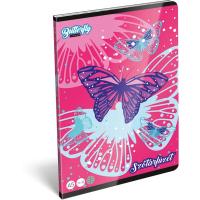 Lizzy Lollipop Butterfly 22970715 FSC A5 31-32 tűzött szótár füzet