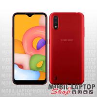 Samsung A015 Galaxy A01 16GB dual sim piros FÜGGETLEN