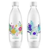 SodaStream Bottle Fuse 2x1l "Növények" szénsavasító flakon