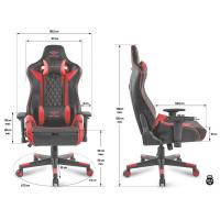 Spirit of Gamer CRUSADER piros gamer szék