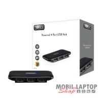 Sweex USB 2.0 4 portos AKTÍV HUB fekete US015