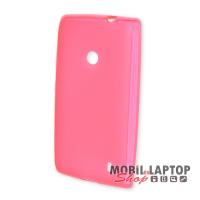 Szilikon tok Nokia Lumia 520 / 525 rózsaszín