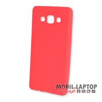 Szilikon tok Samsung A500 Galaxy A5 ultravékony matt piros