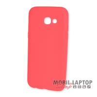 Szilikon tok Samsung A520 Galaxy A5 (2017) ultravékony matt piros