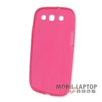 Szilikon tok Samsung I9300 / I9305 Galaxy S3 ultravékony rózsaszín