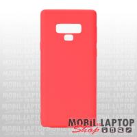 Szilikon tok Samsung N960 Galaxy Note 9 ultravékony matt piros