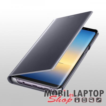Flippes tok Samsung N950 Galaxy Note 8 szürke oldalra nyíló Clear View Cover EF-ZN950CV