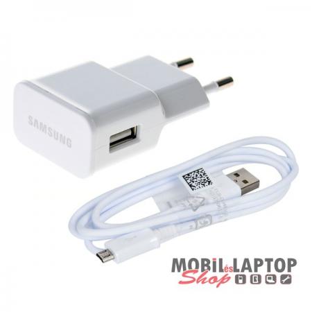 Hálózati töltő Samsung Micro USB 2000mAh fehér ( EP-TA12EWE + ECB-DU4AWE )