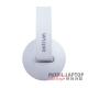 Astrum HS320 fehér 3,5mm univerzális fejhallgató, slim kábellel, mikrofonnal, extra mély hangzás