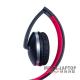 Astrum HS320 fekete 3,5mm univerzális fejhallgató, slim kábellel, mikrofonnal, extra mély hangzás