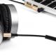Hoco HOC0203 2m 3,5/3,5mm jack fekete/arany audio kábel