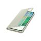 Samsung OSAM-EF-ZG990CMEG Galaxy S21 FE clear view cover oliva zöld védőtok